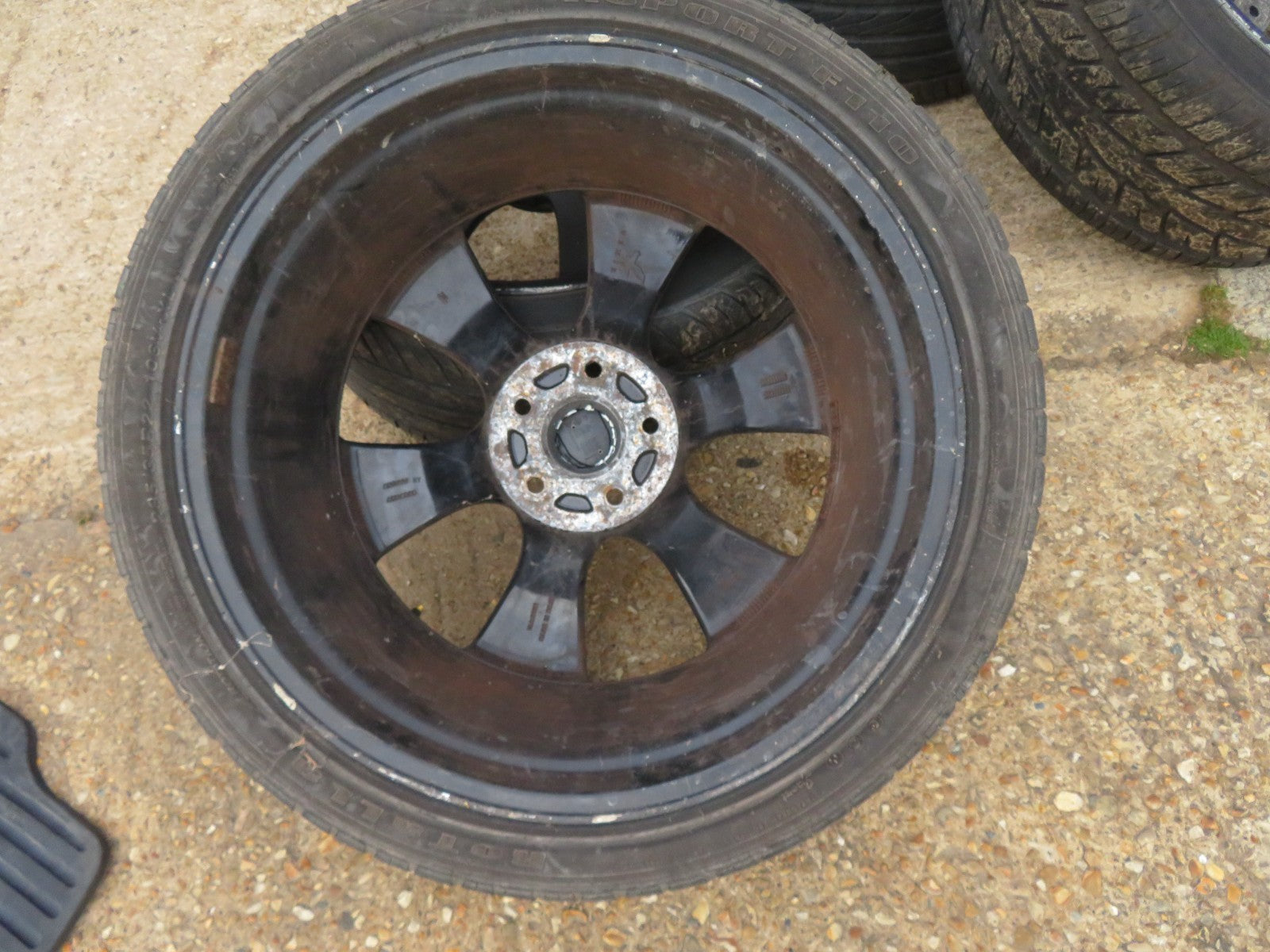 VEMIRI ARNAGE 22" ALLOY WHEELS WITH TYRES (SEE PHOTOS, NEED REFURB) 5 X 130 PCD