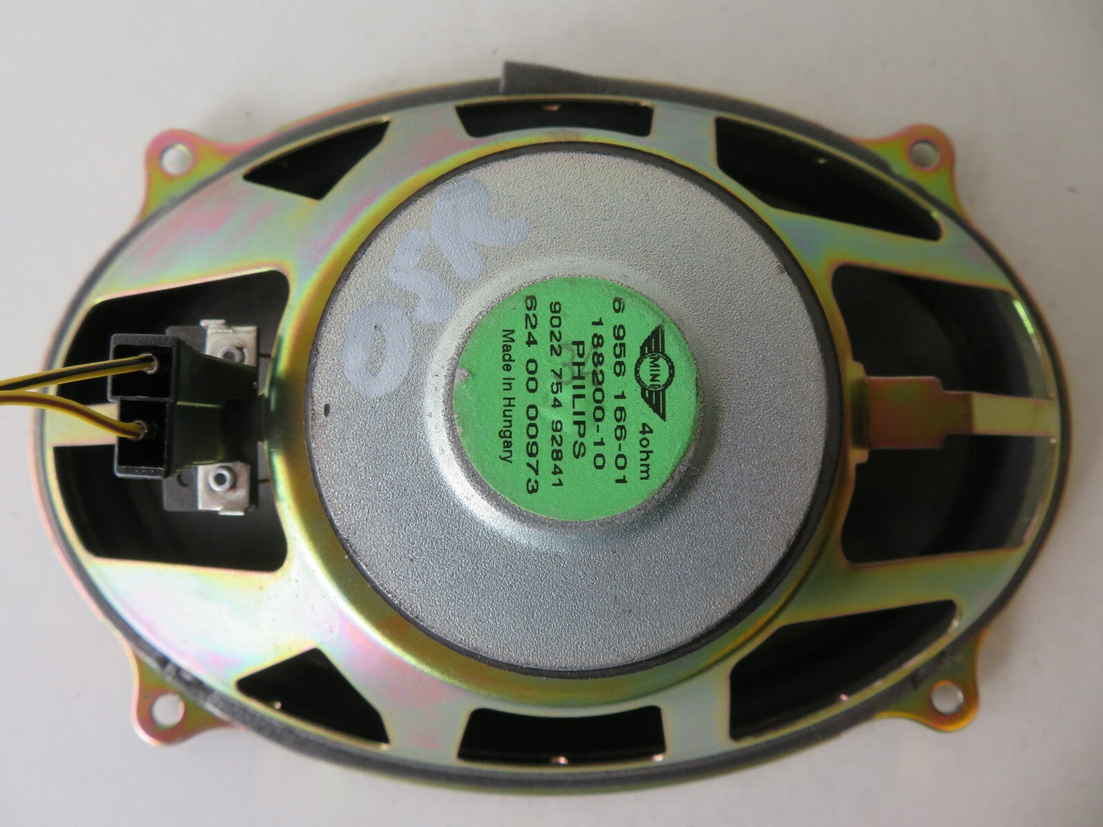 BMW MINI COOPER S R53 OSR SPEAKER 2000-2005 AMS1406