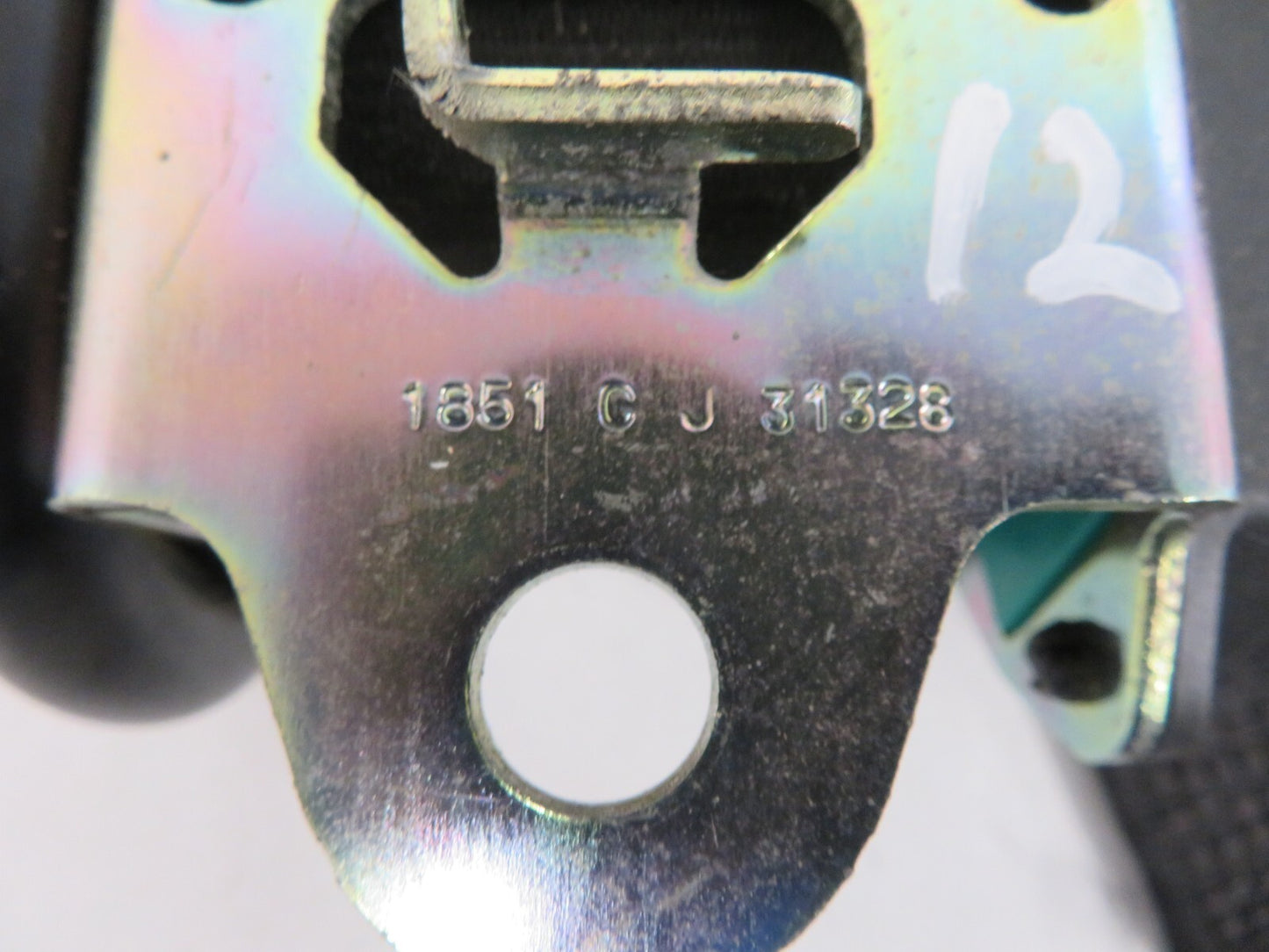 VOLKSWAGEN VW TOUAREG NSR SEAT BELT PORSCHE CAYENNE 7L0857805A VWAM1352-12