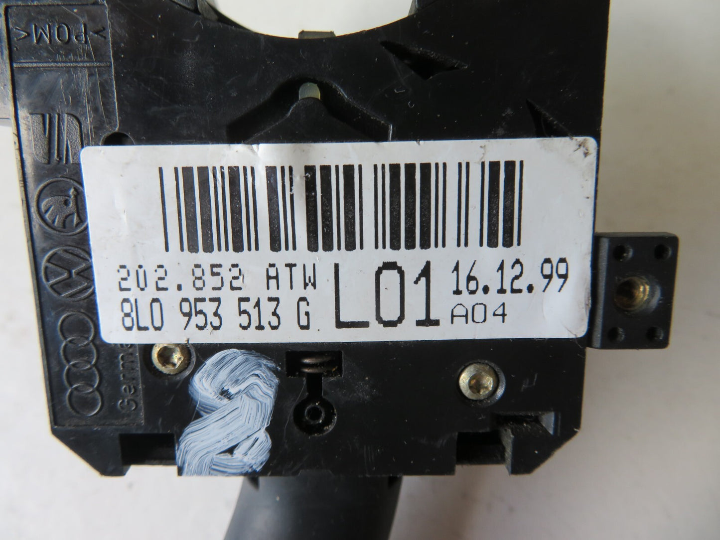 VOLKSWAGEN VW GOLF MK4 INDICATOR STALK 8L0953531G 1998-04 AMS1510-8