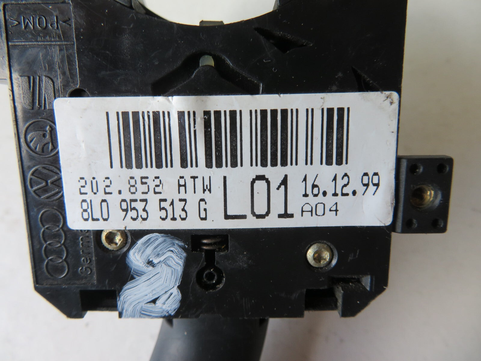 VOLKSWAGEN VW GOLF MK4 INDICATOR STALK 8L0953531G 1998-04 AMS1510-8