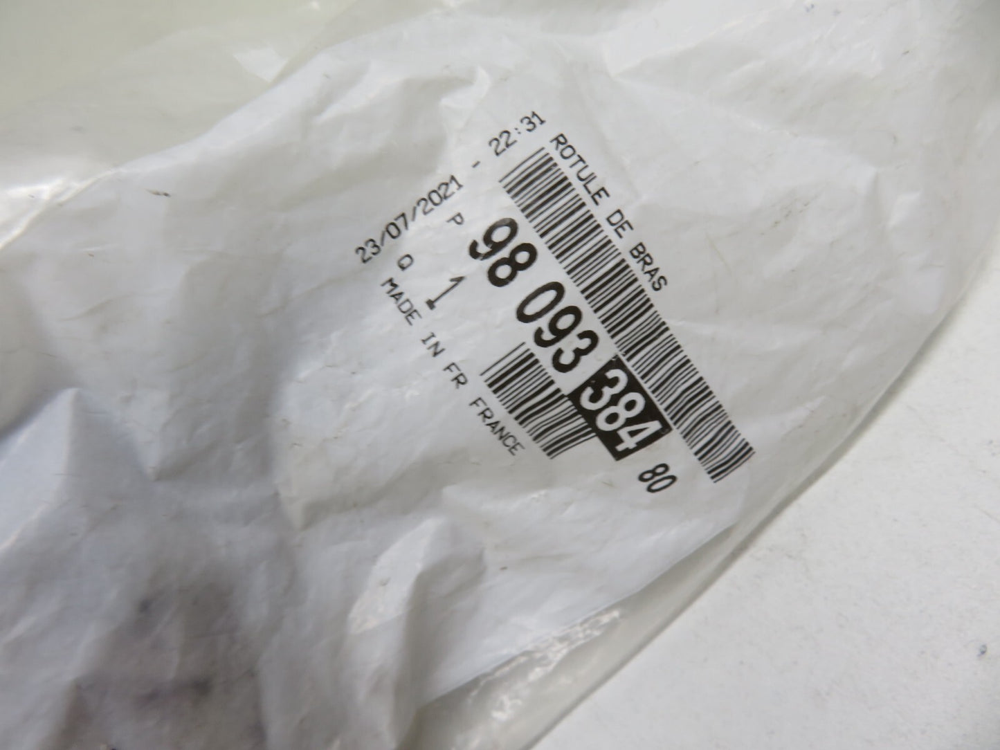 PEUGEOT 2008 FRONT LOWER BALL JOINT 9809338480