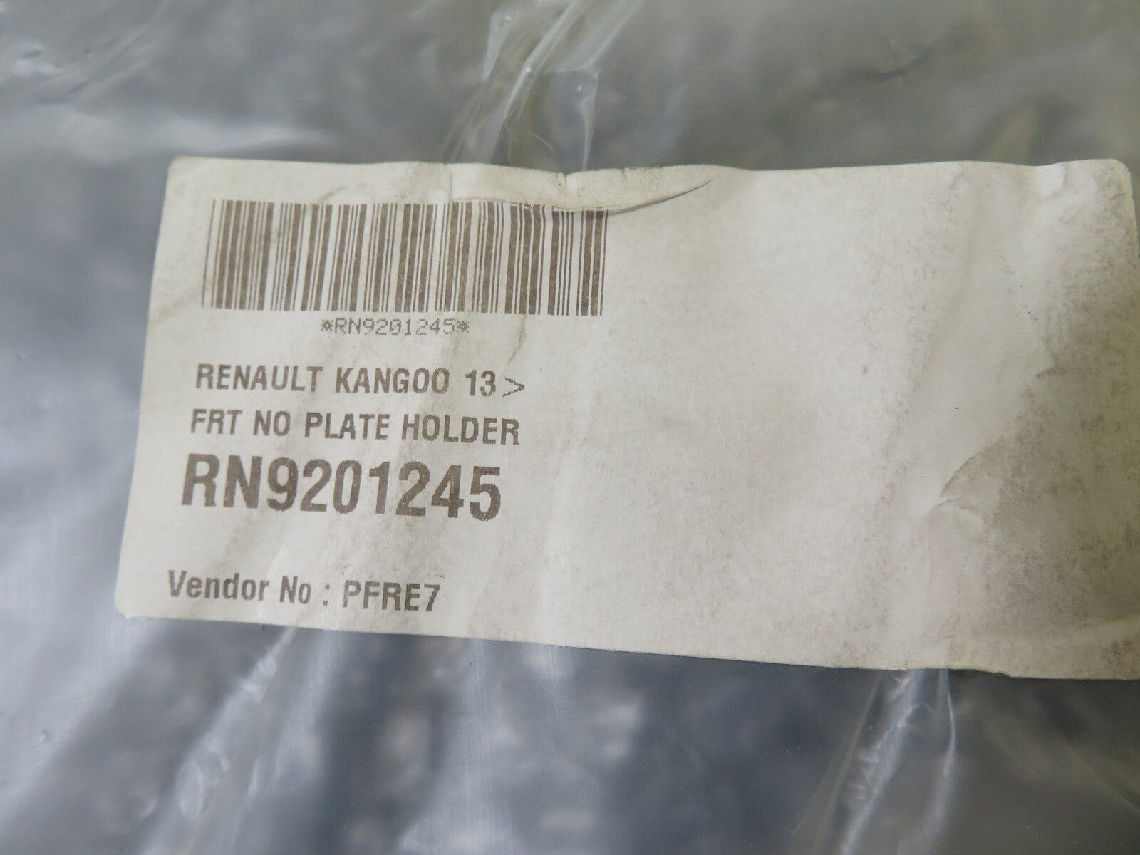 FRONT BUMPER MOULDING FOR RENAULT KANGOO II BE BOP RN9201245 2009-2011