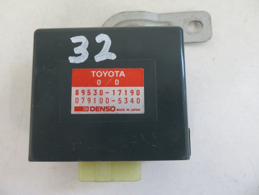 TOYOTA TRANSMISSION CONTROL ECU MODULE 89530-17190 REFMR2-AM1206-32