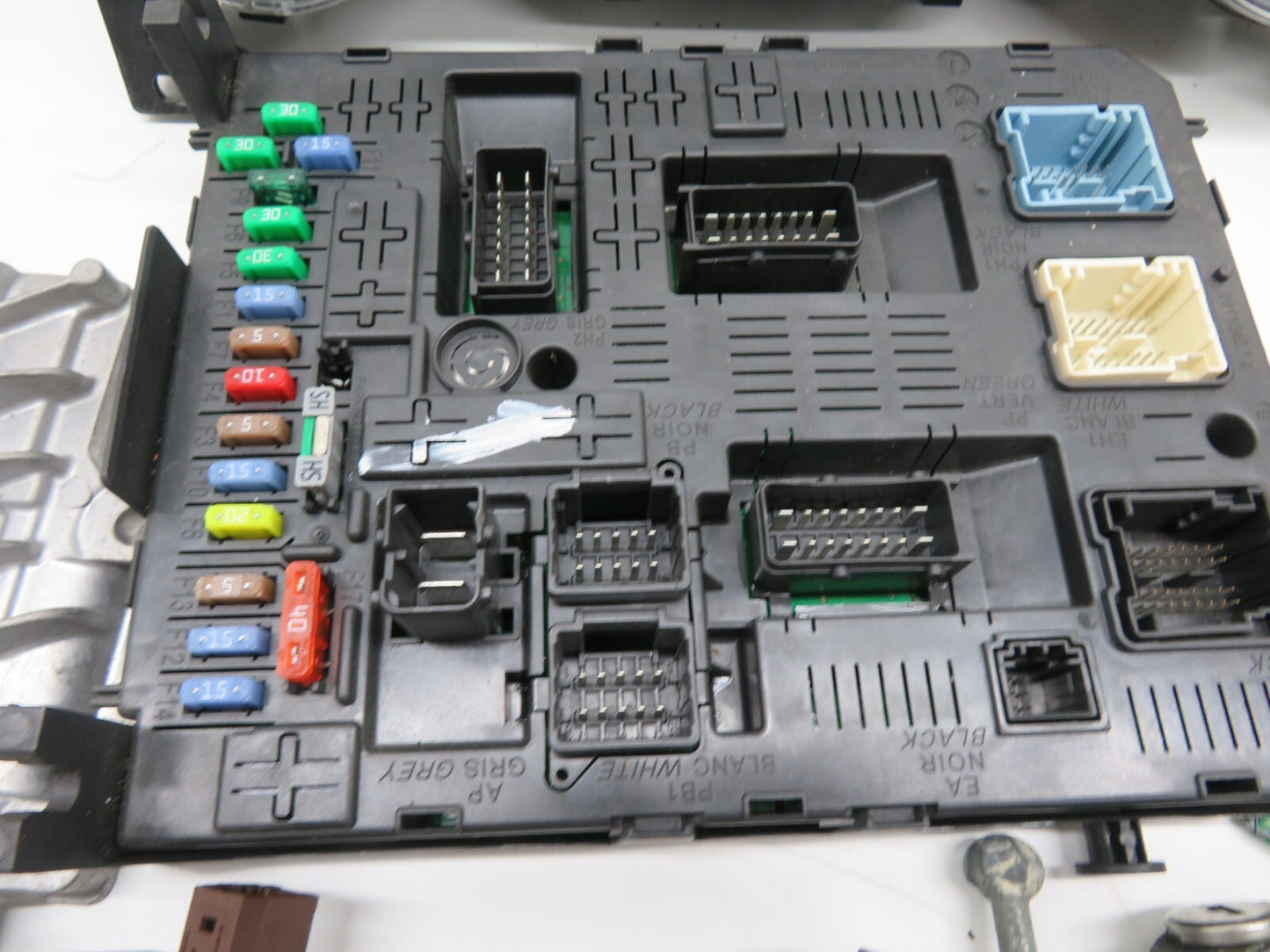 CITROEN C5 X7 ENGINE ECU LOCK SET 9663548180 2008-2015 1528