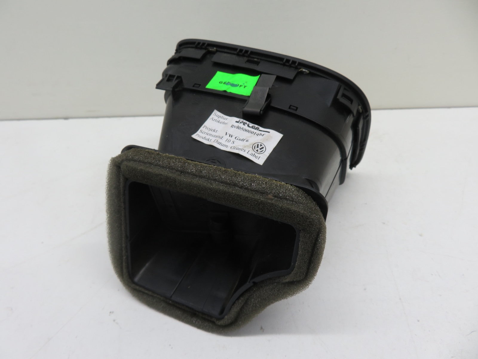 VW GOLF MK6 NS PASSENGER DASHBOARD AIR VENT 2009-2013 1546-2