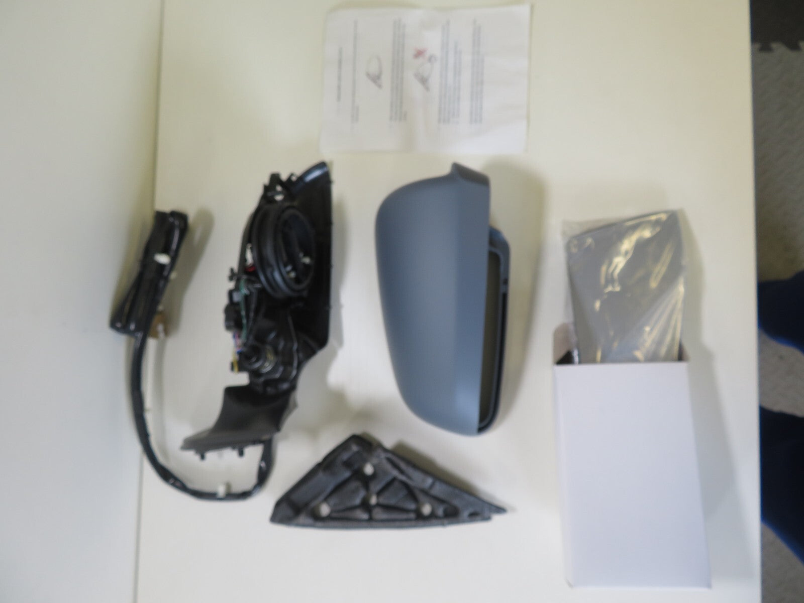 OS DRIVER RH DOOR WING MIRROR FOR AUDI A4 2000-2006 B6 388-ADD033TBPA BRMB