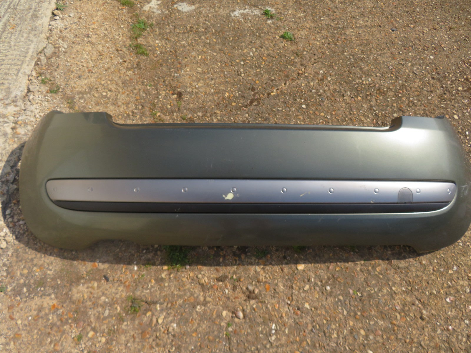 FIAT 500 REAR BUMPER DIESEL EDITION (SEE PHOTOS) 2007-2012