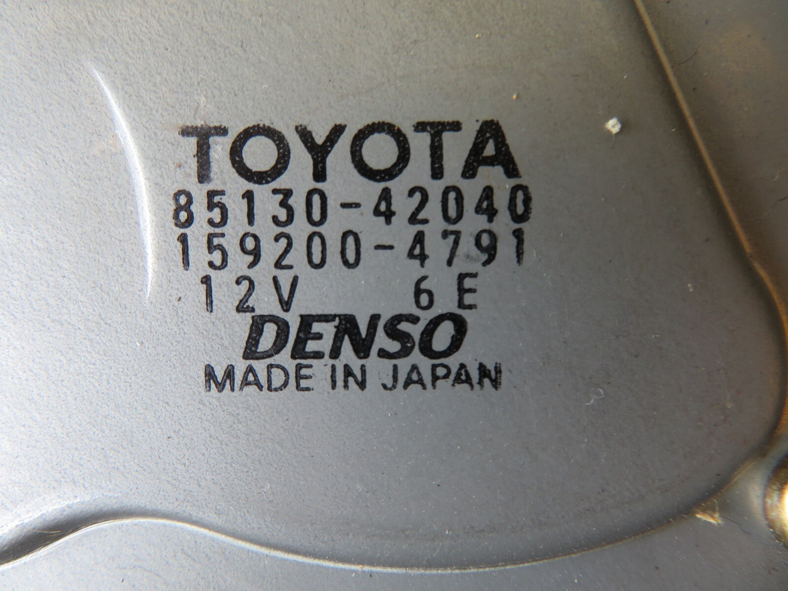 TOYOTA RAV 4 MK2 REAR WIPER MOTOR 85130-42040 00-06 AMS1205-3