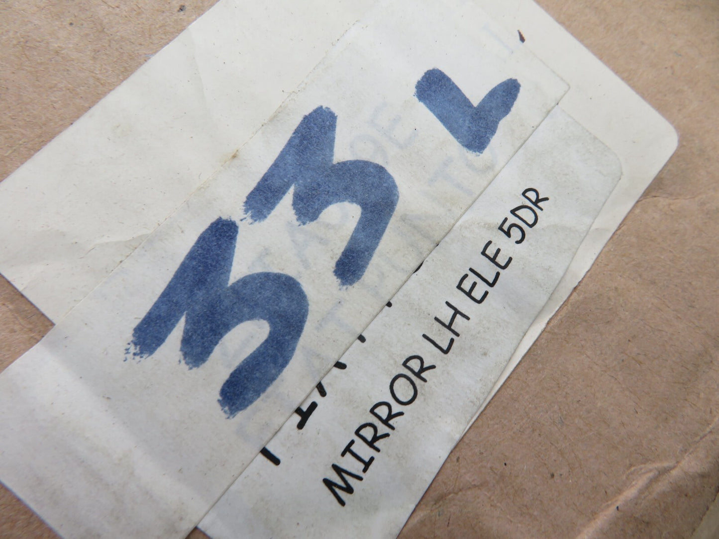 NS PASSENGER DOOR WING MIRROR FOR FIAT PUNTO 5DR 1993-1998