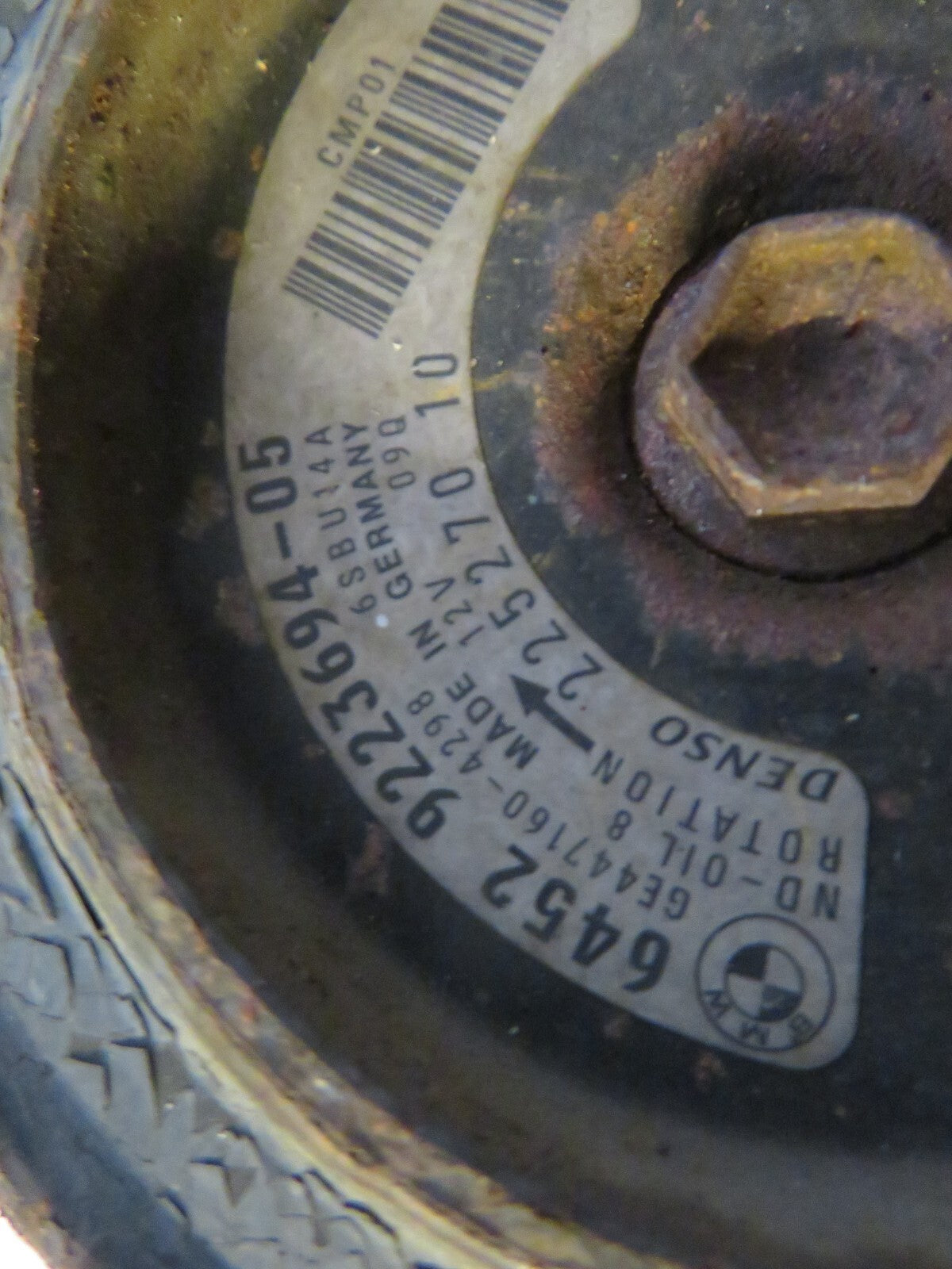 BMW 1 SERIES F20 118D AIR CON A/C PUMP 6SBU14A 2011-2015