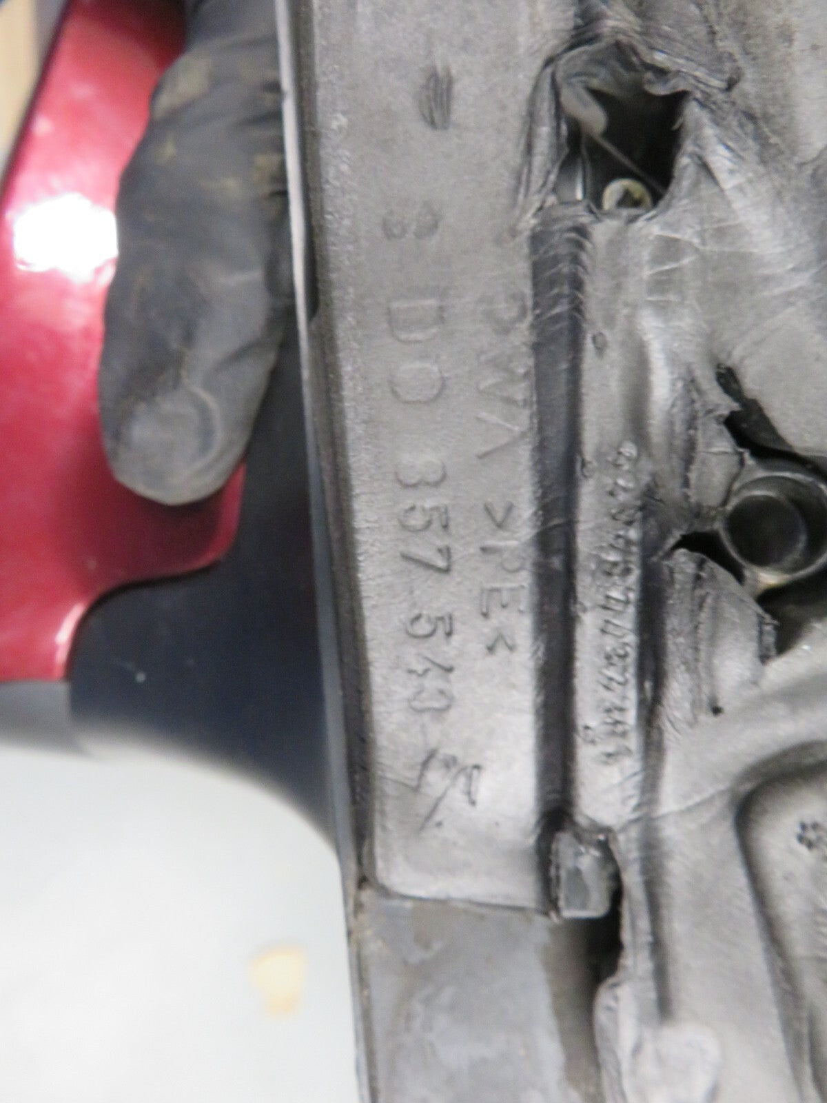 AUDI A4 1999-2001 NS PASSENGER DOOR WING MIRROR 8D2858531E MIX1411-2