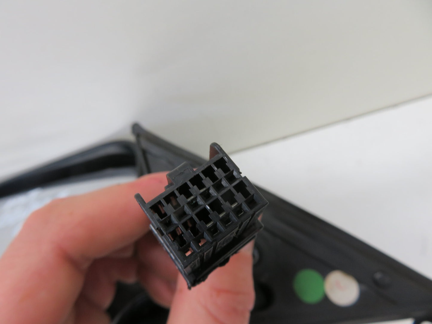 JAGUAR XJR NS PASSENGER DOOR WING MIRROR (SEE PHOTOS) 1994-1997 1730-4