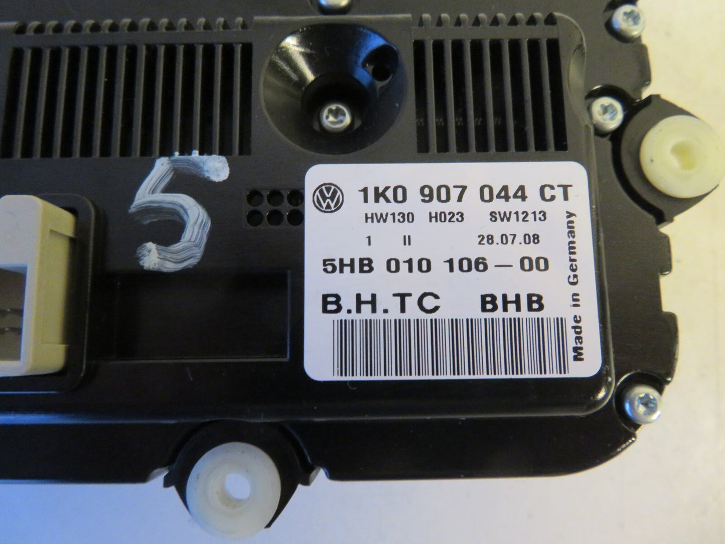 VOLKSWAGEN VW TOURAN HEATER CLIMATE CONTROLS 1K0907044CT 2003-2010 1452-5