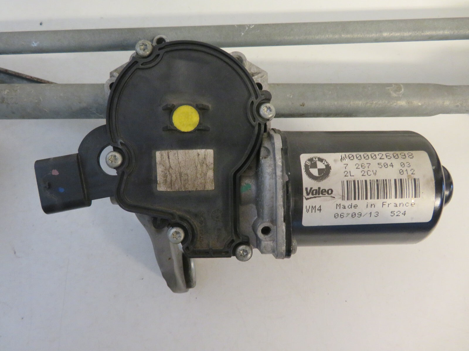 BMW 1 SERIES F20 FRONT WIPER MOTOR 7267504 2012-2015 AMS1445