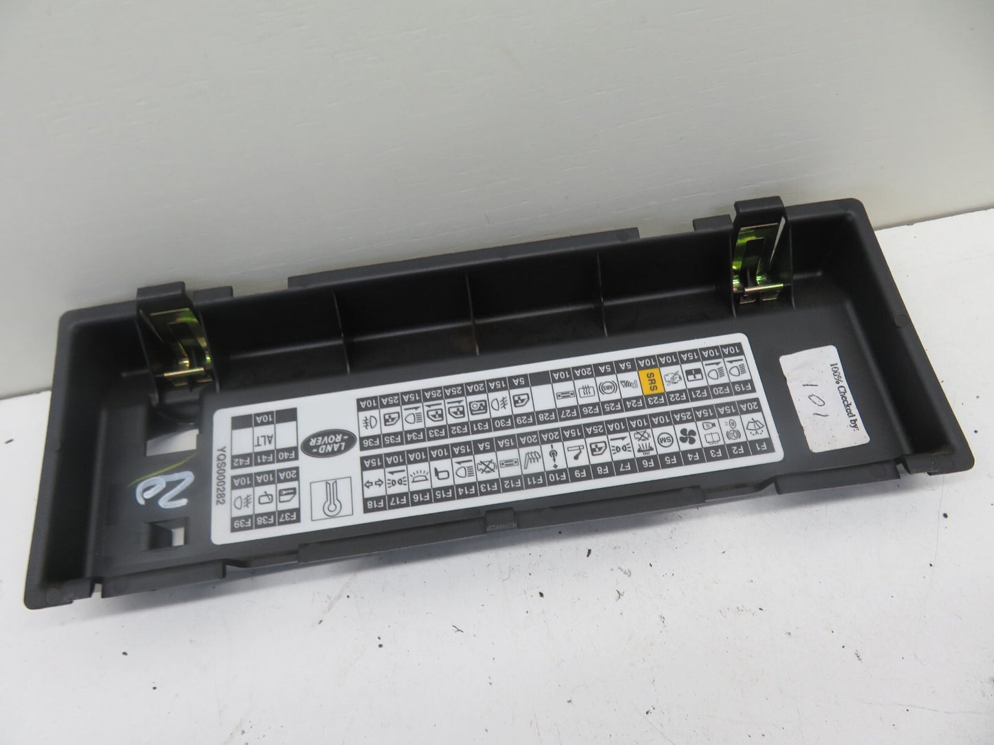 LAND ROVER FREELANDER 1 INTERIOR FUSE BOX COVER YQS000282 2004-2006 1734-20