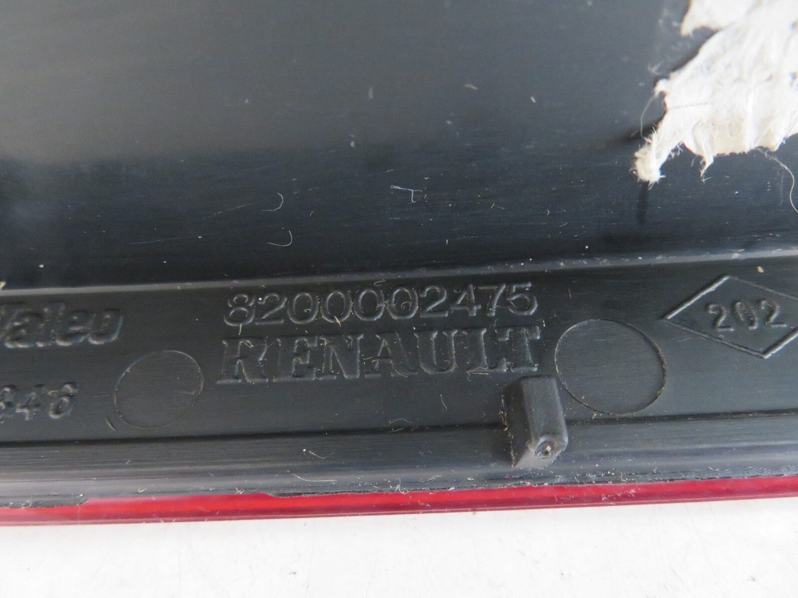 RENAULT LAGUNA NS PASSENGER REAR INNER TAIL LIGHT 8200002475 2006-09 MIX1136-15