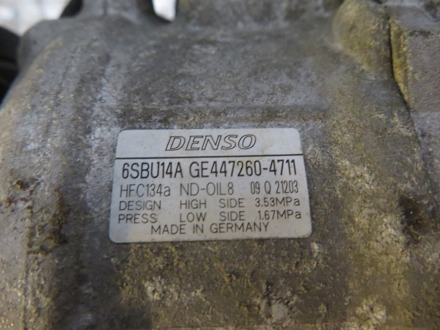 BMW 1 SERIES F20 118D AIR CON A/C PUMP 6SBU14A 2011-2015