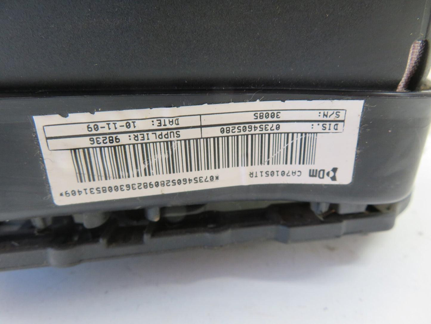 PEUGEOT BIPPER STEERING WHEEL AIR BAG 2008-2015 1711-2