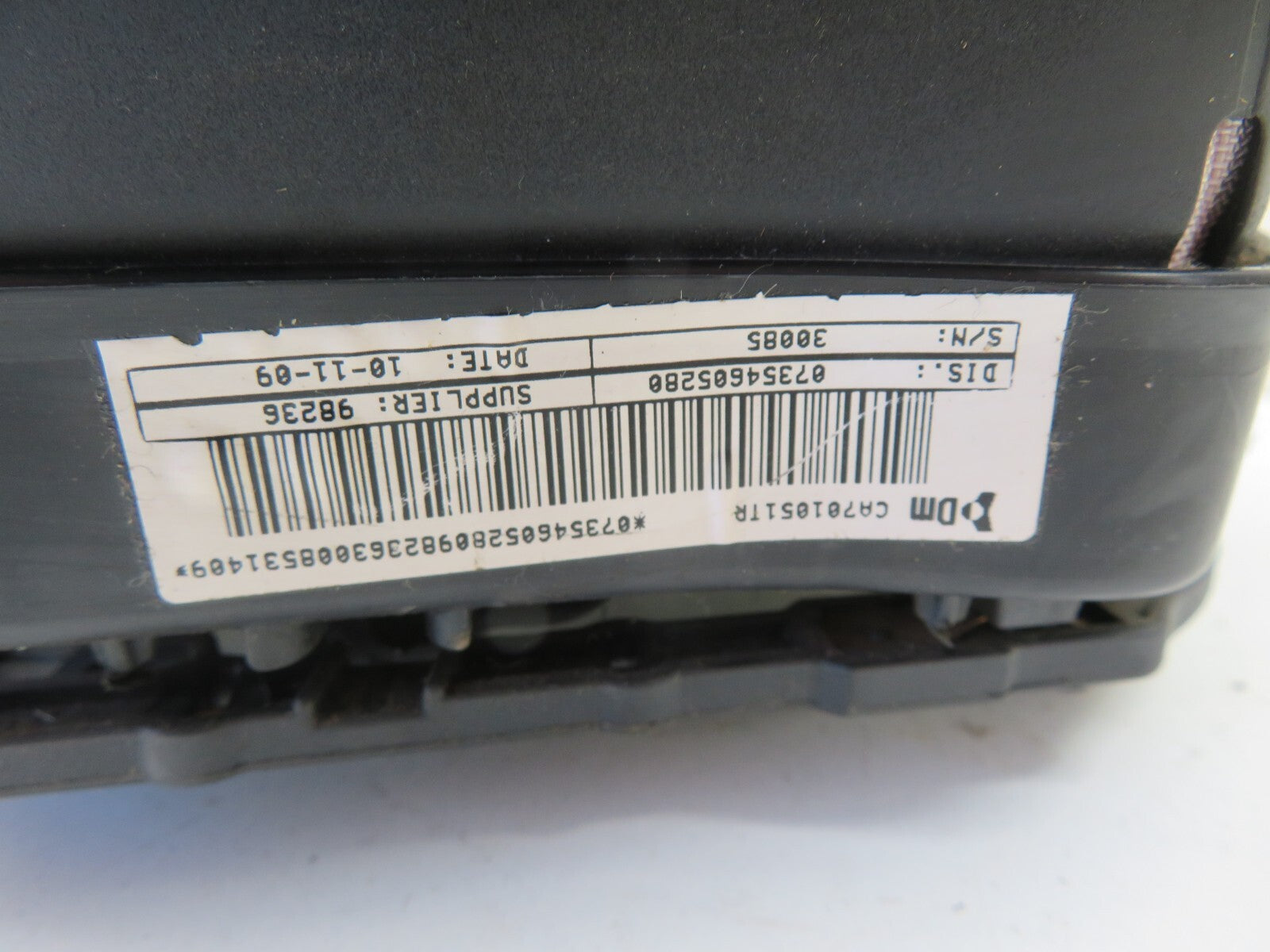 PEUGEOT BIPPER STEERING WHEEL AIR BAG 2008-2015 1711-2