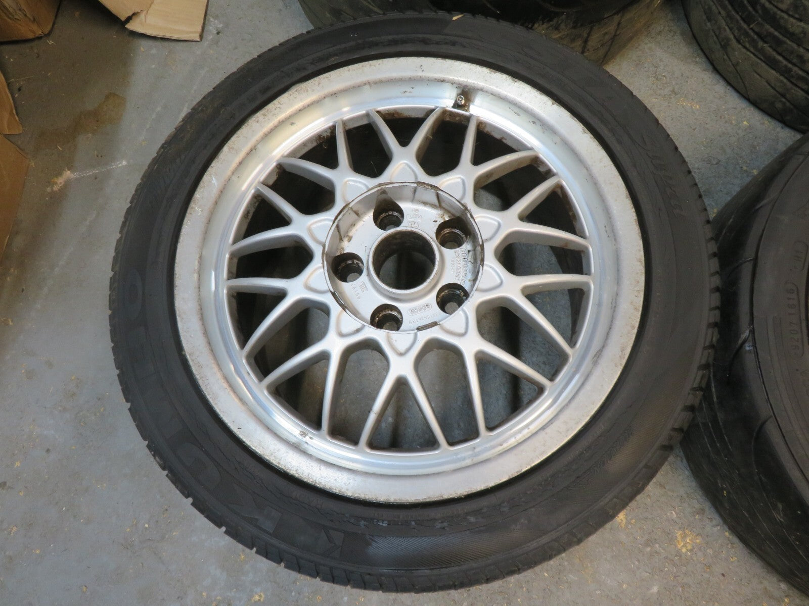 STAGGERED FITMENT 16" BBS ALLOY WHEELS X4 PCD 5 X 114.3 8J REAR 7J FRONT