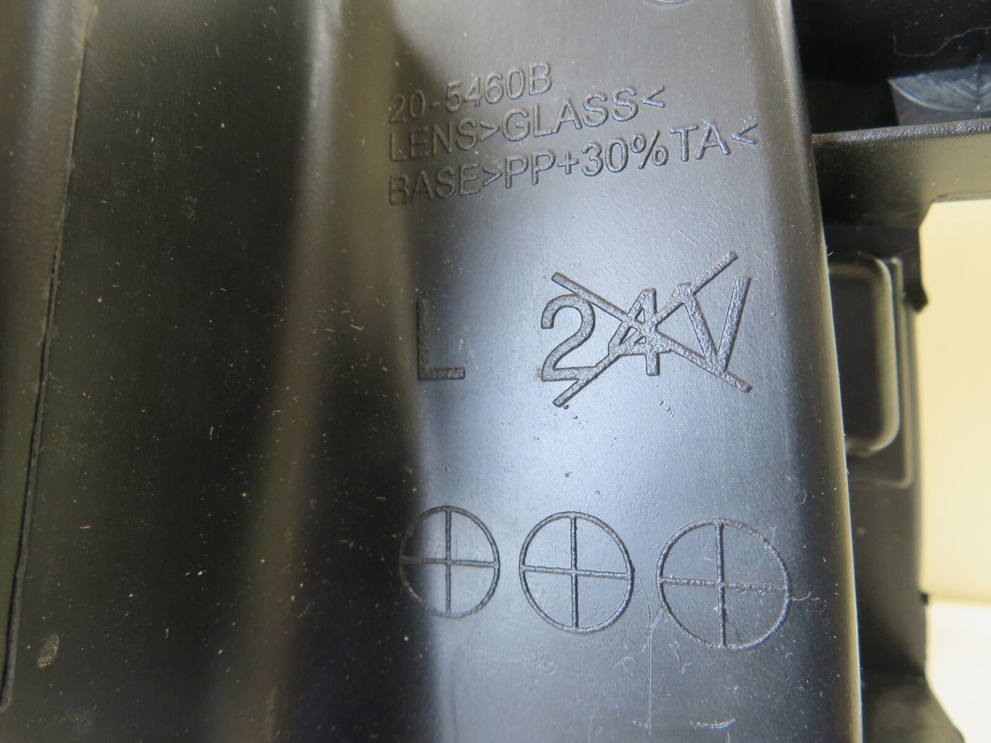 NS PASSENGER HEADLIGHT DEPO 20-5460-08-2B FITS HONDA ACCORD 1992-1995 #LMS1