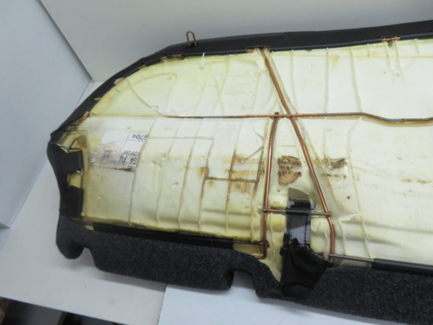 VOLKSWAGEN VW GOLF MK6 REAR CLOTH SEAT BASE 2009-2013