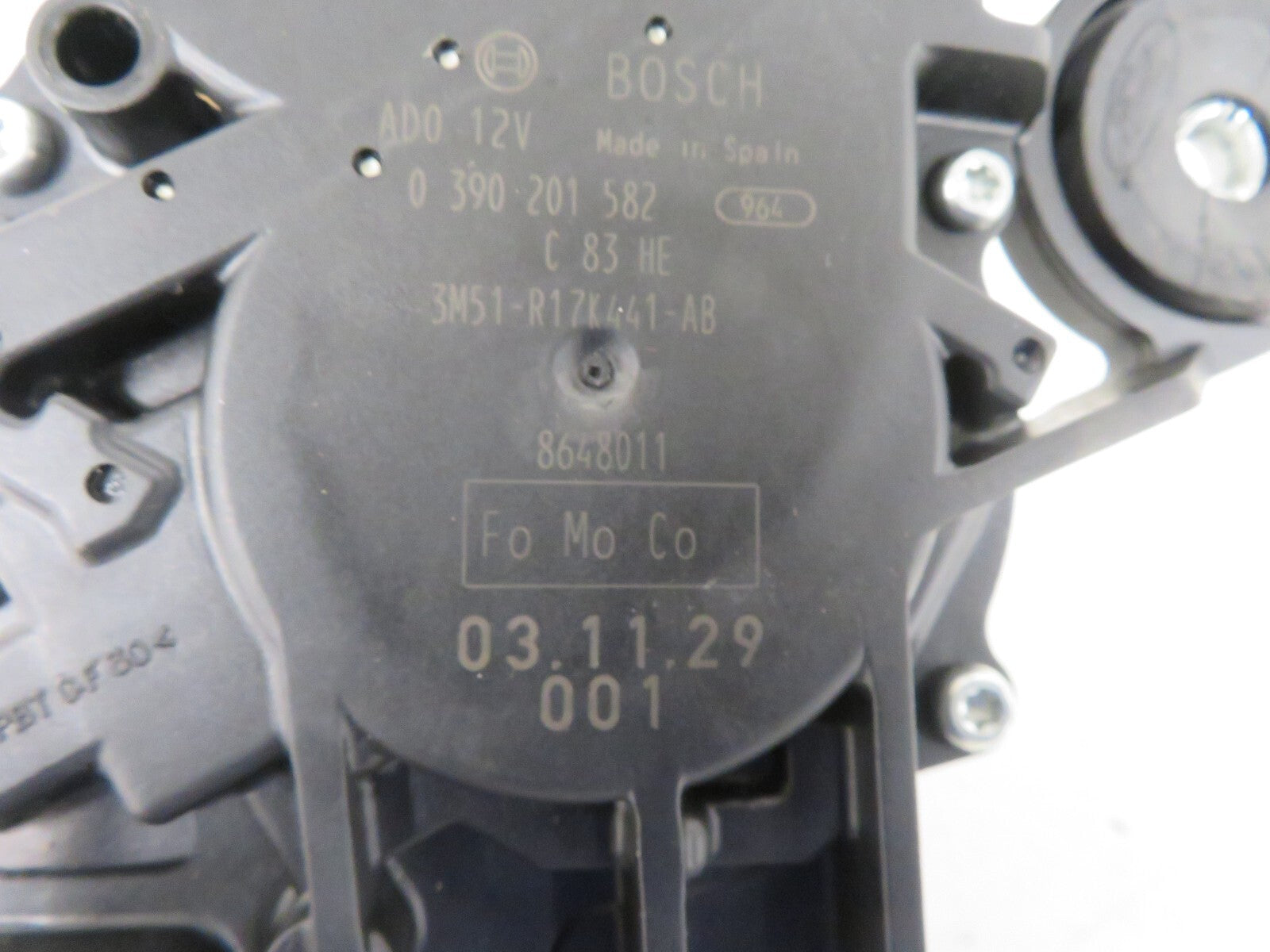 FORD FOCUS C-MAX REAR WIPER MOTOR 3M51-R17K441-AB 2003-2006 6