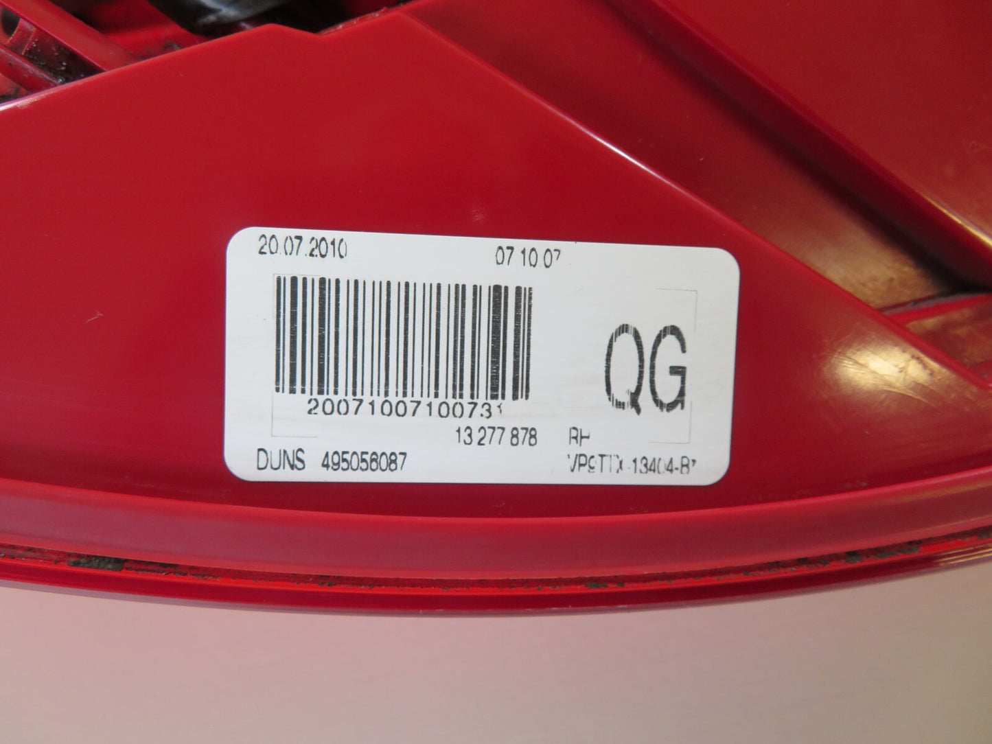 VAUXHALL INSIGNIA ESTATE OSR DRIVER REAR TAIL LIGHT 13226857 2008-2013 NSBK1730