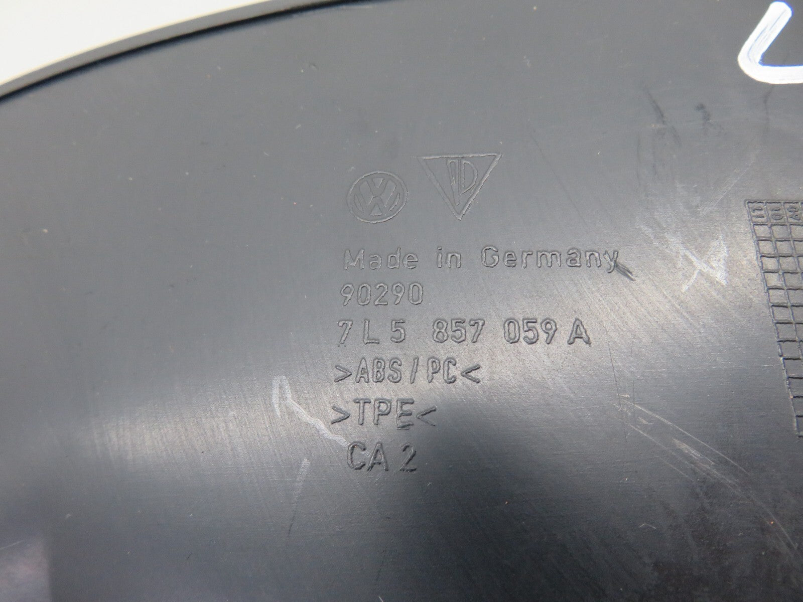 PORSCHE CAYENNE 955 INSTRUMENT CLUSTER SURROUND TRIM 2003-2006 1634-4