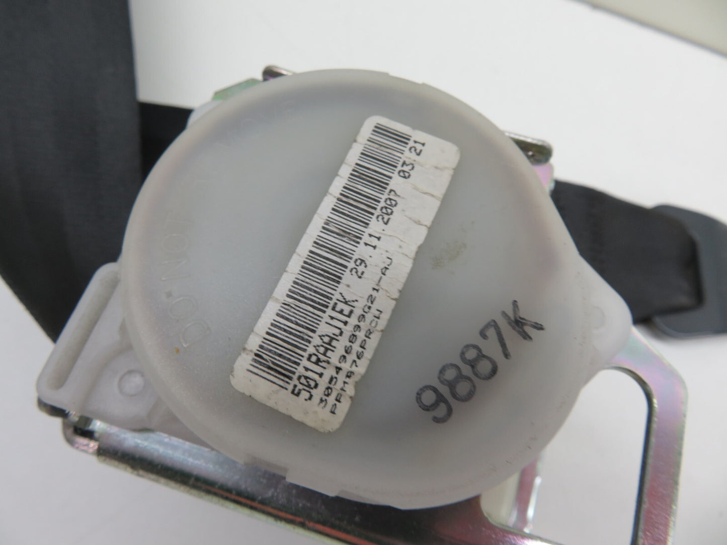 CITROEN C4 GRAND PICASSO NS REAR MIDDLE ROW SEAT BELT 9654437977 2006-2010