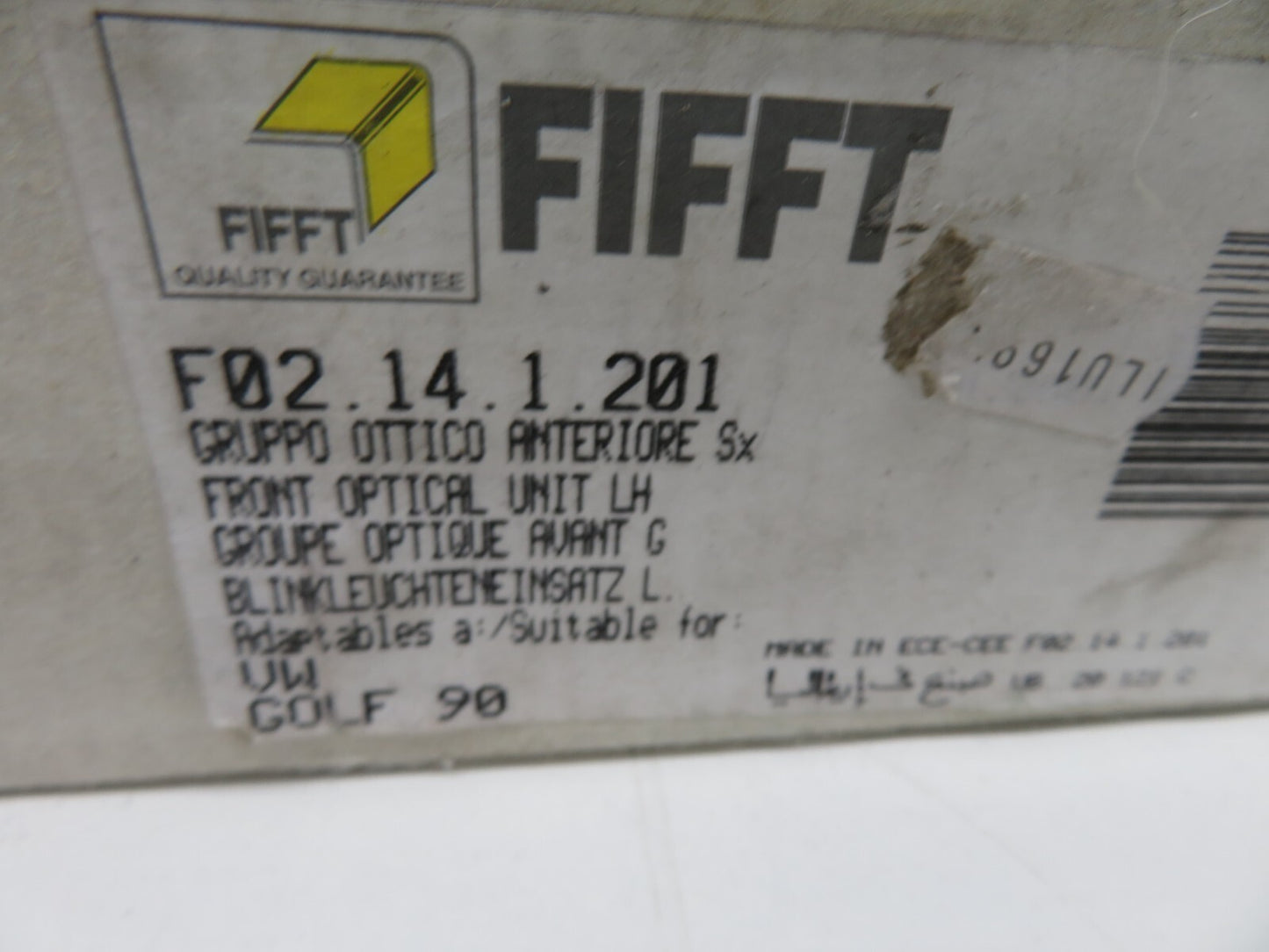 FRONT NS PASSENGER INDICATOR LIGHT FOR VW GOLF MK2 1983-1992