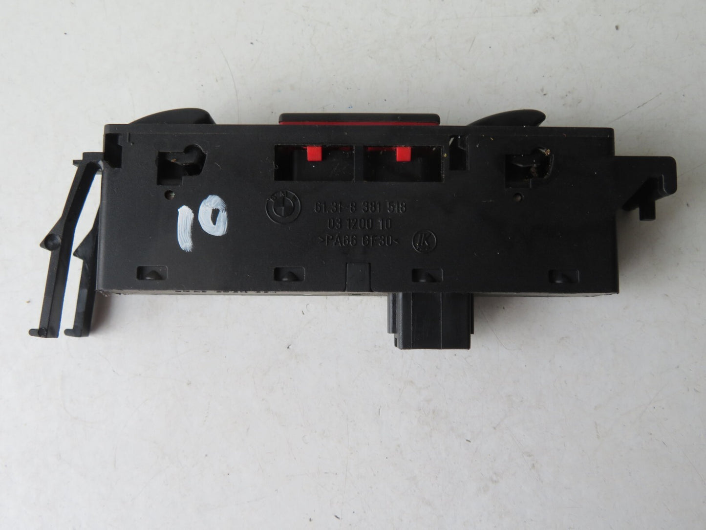 BMW E46 SALOON OS DRIVER WINDOW SWITCHES 8381518 1998-2006 A1242-10