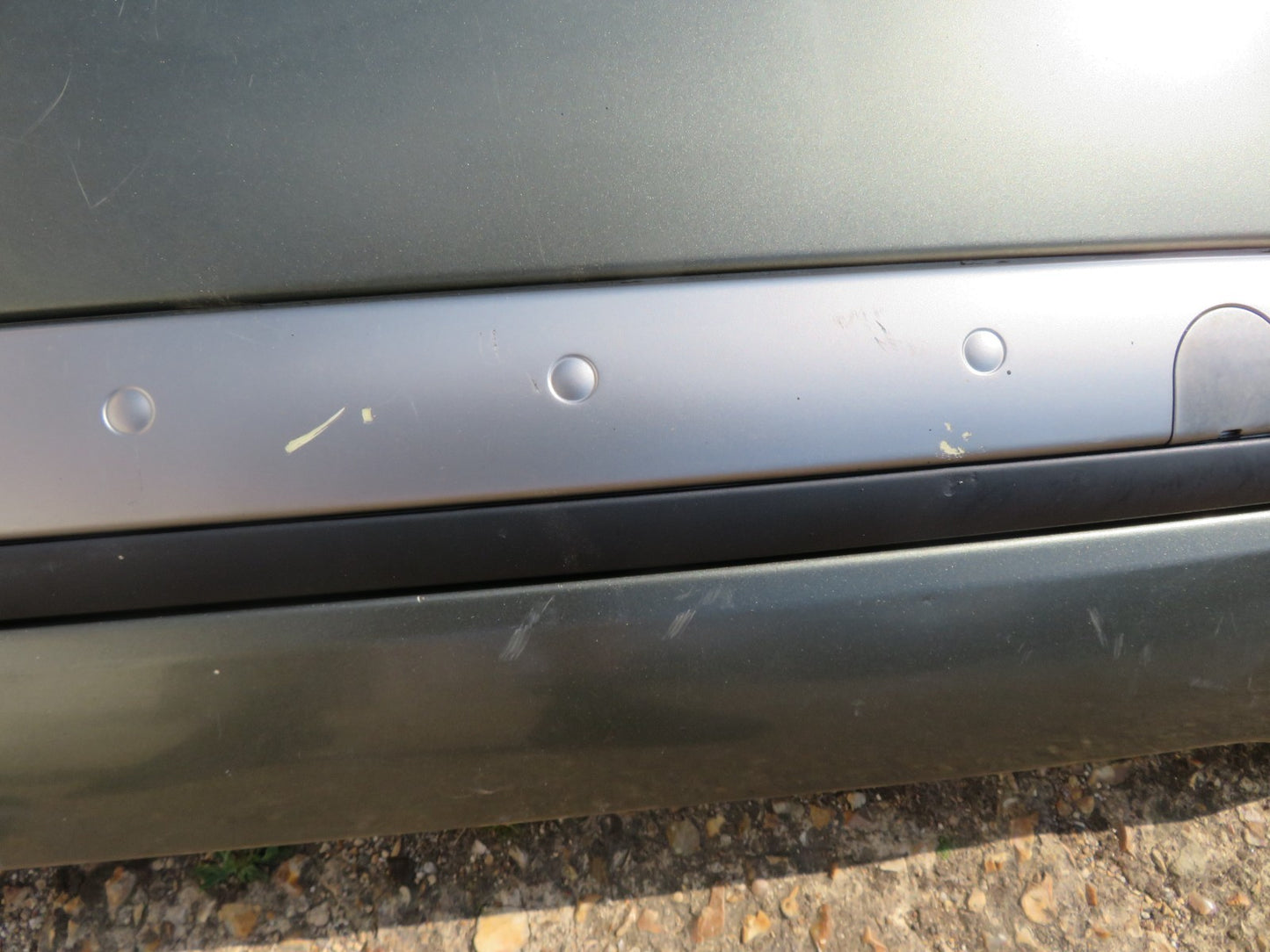 FIAT 500 REAR BUMPER DIESEL EDITION (SEE PHOTOS) 2007-2012