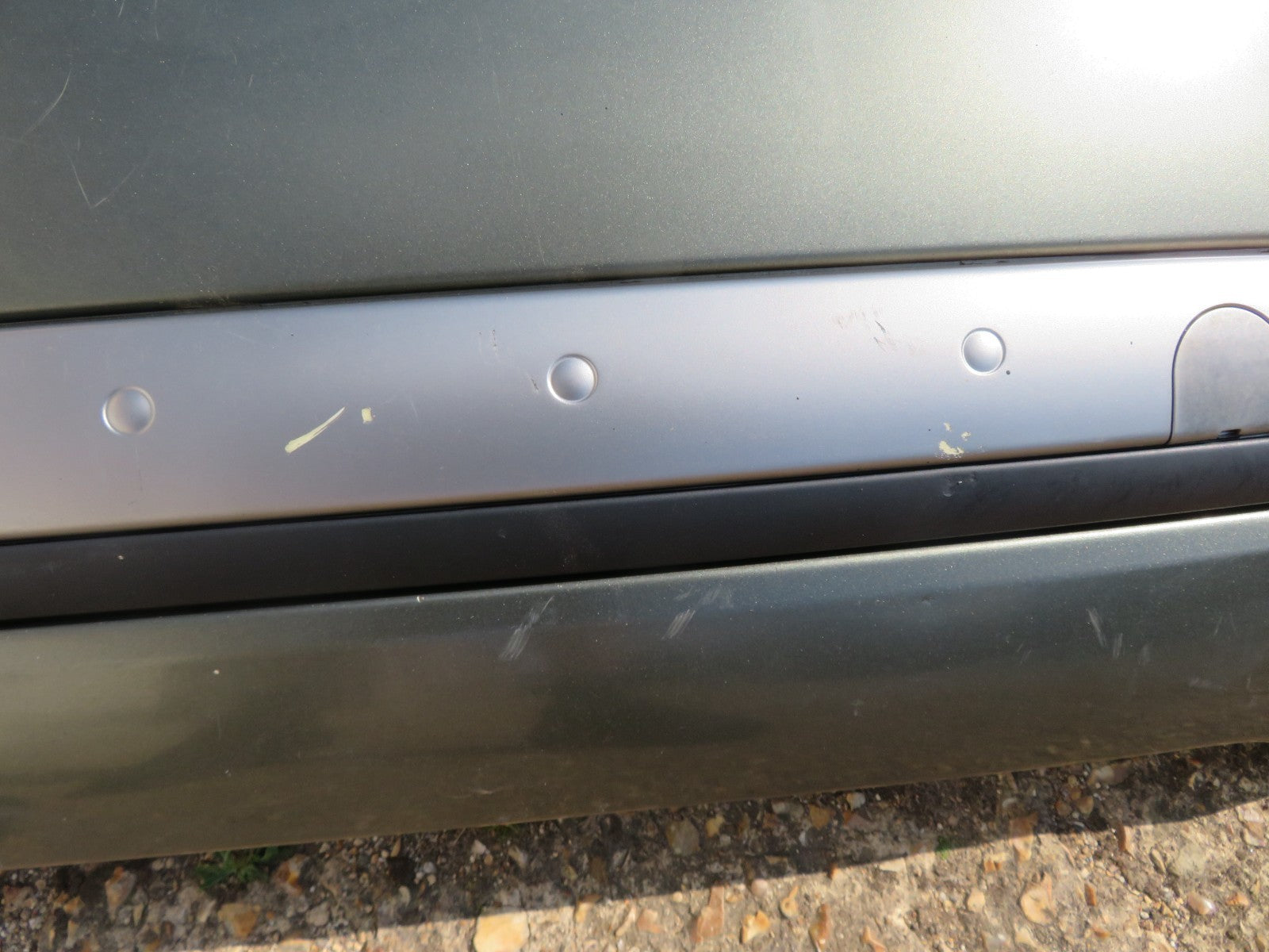 FIAT 500 REAR BUMPER DIESEL EDITION (SEE PHOTOS) 2007-2012