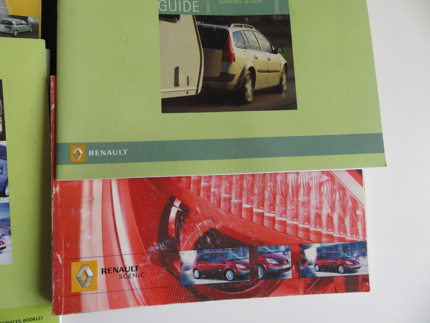 RENAULT SCENIC OWNERS MANUAL WITH FOLDER 2003-2006 HM4-20