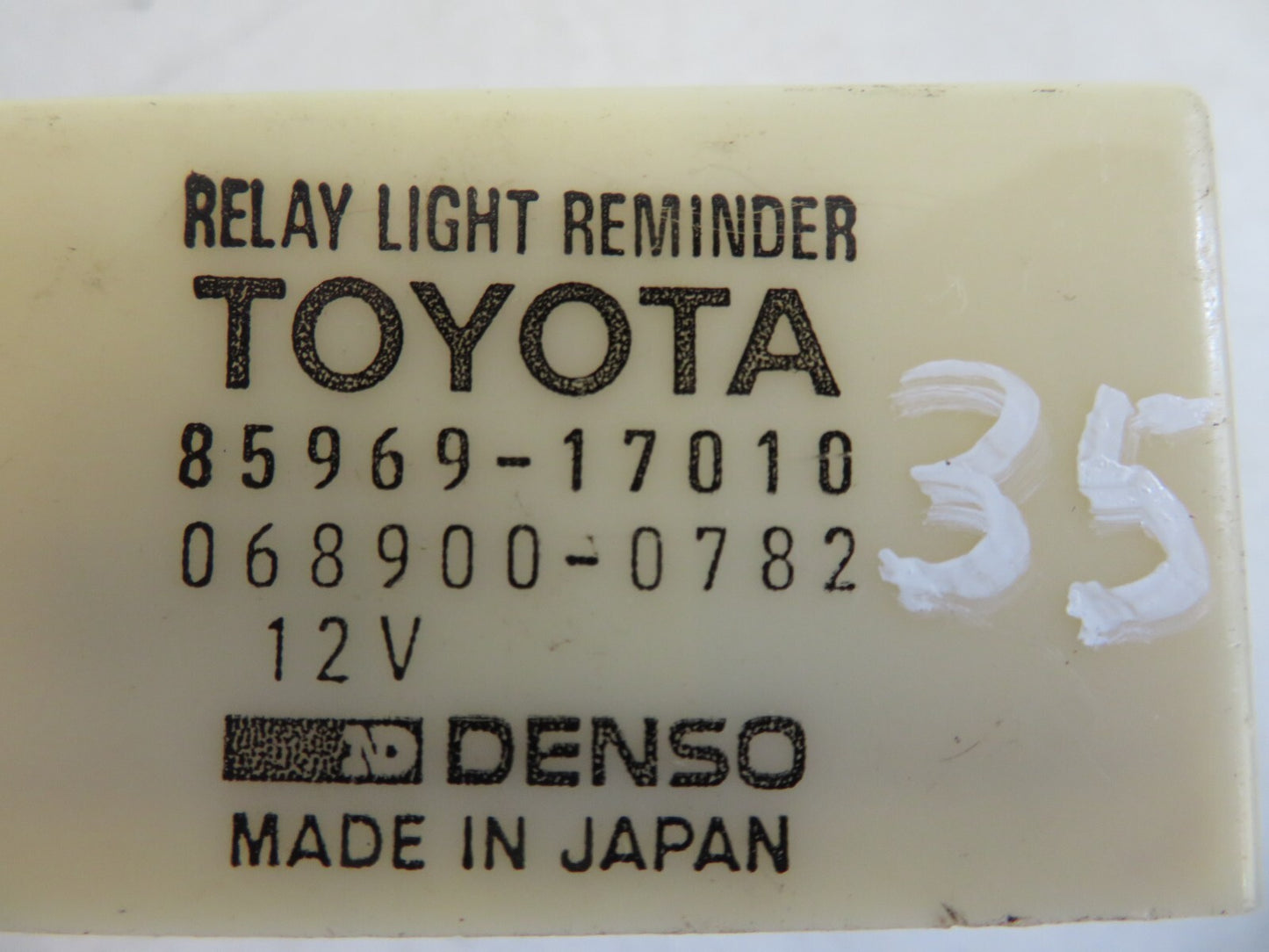 TOYOTA MR2 MK2 SW20 LIGHT REMINDER RELAY 85969-17010 AM1206-35