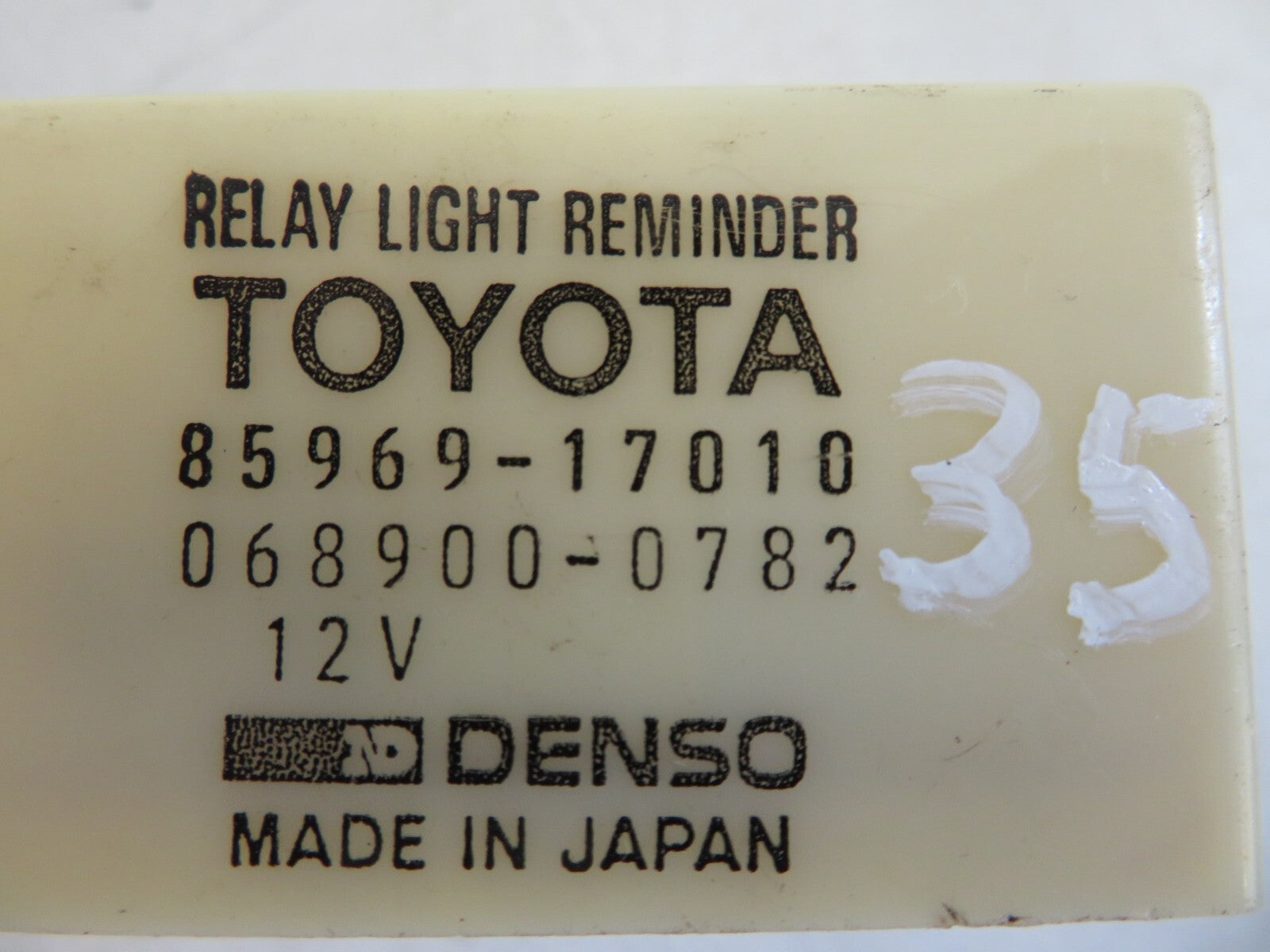 TOYOTA MR2 MK2 SW20 LIGHT REMINDER RELAY 85969-17010 AM1206-35
