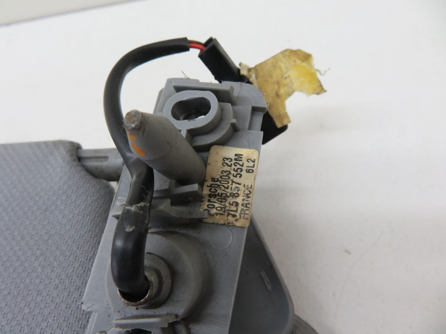 PORSCHE CAYENNE 955 OS DRIVER SUNVISOR GREY  2003-2006 1634-1