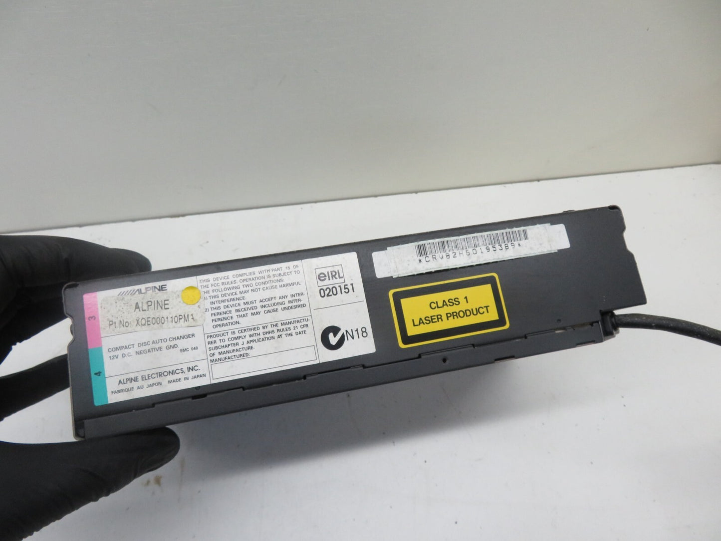 LAND ROVER FREELANDER 1 CD CHANGER XQE000110 1997-2006 1752-5