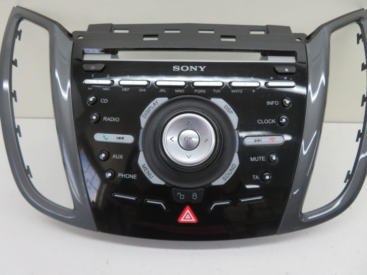 FORD C MAX RADIO CONTROL FASCIA TRIM SONY AM5T-18K811-DF37CE 2011-2015 1691-2