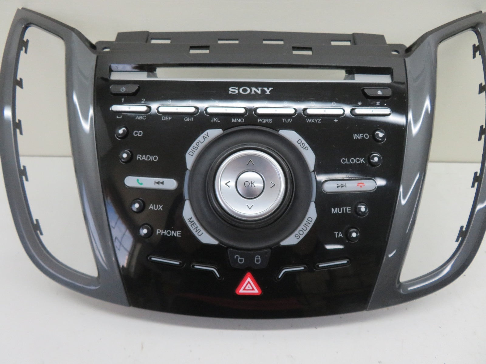 FORD C MAX RADIO CONTROL FASCIA TRIM SONY AM5T-18K811-DF37CE 2011-2015 1691-2
