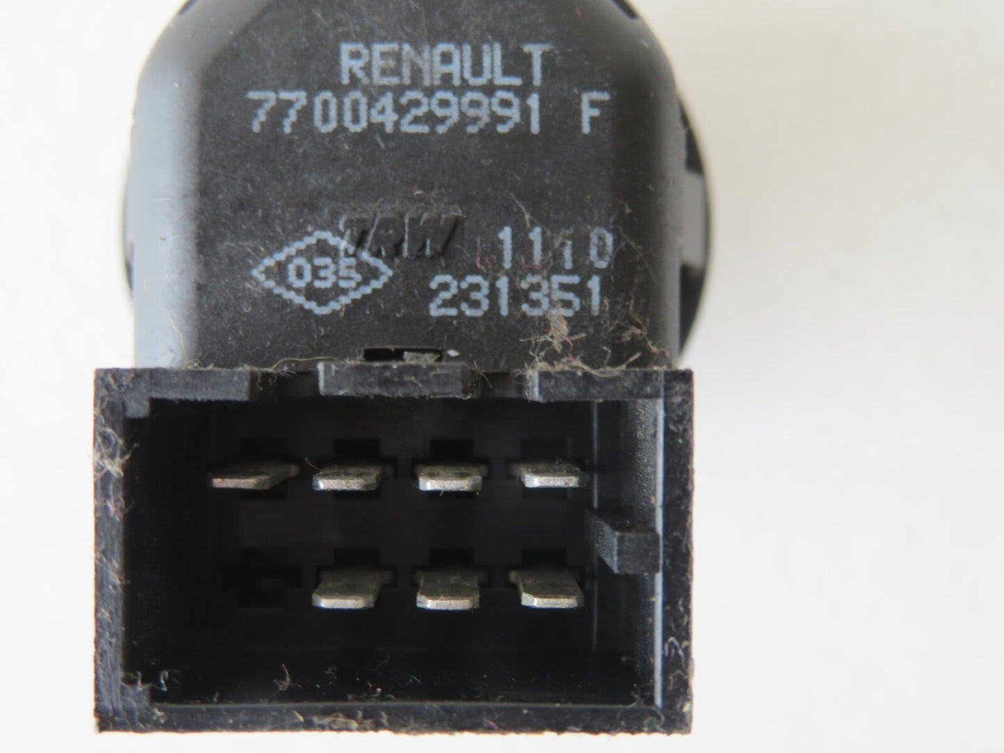 RENAULT CLIO MK2 MIRROR CONTROL SWITCH 7700429991 01-06 AMS1136