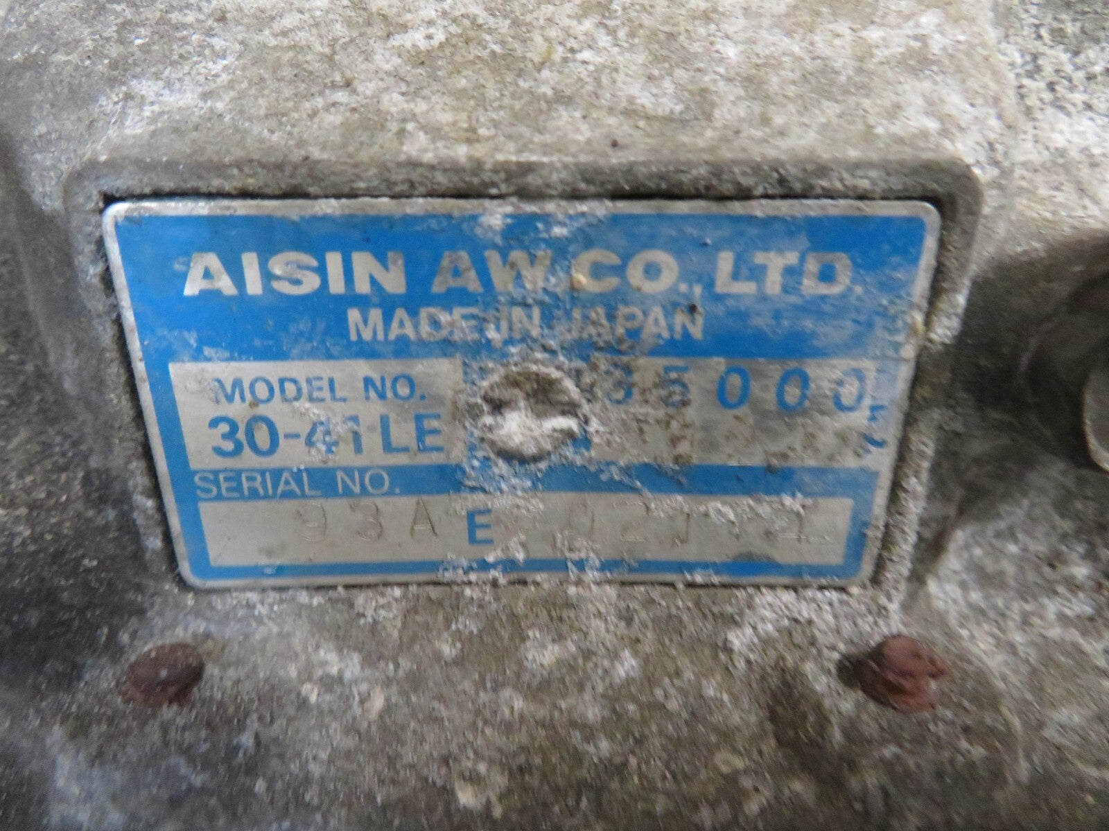 LEXUS SOARER 4.0 V8 AUTOMATIC GEARBOX WITH TORQUE CONVERTER 30-41LE 35000