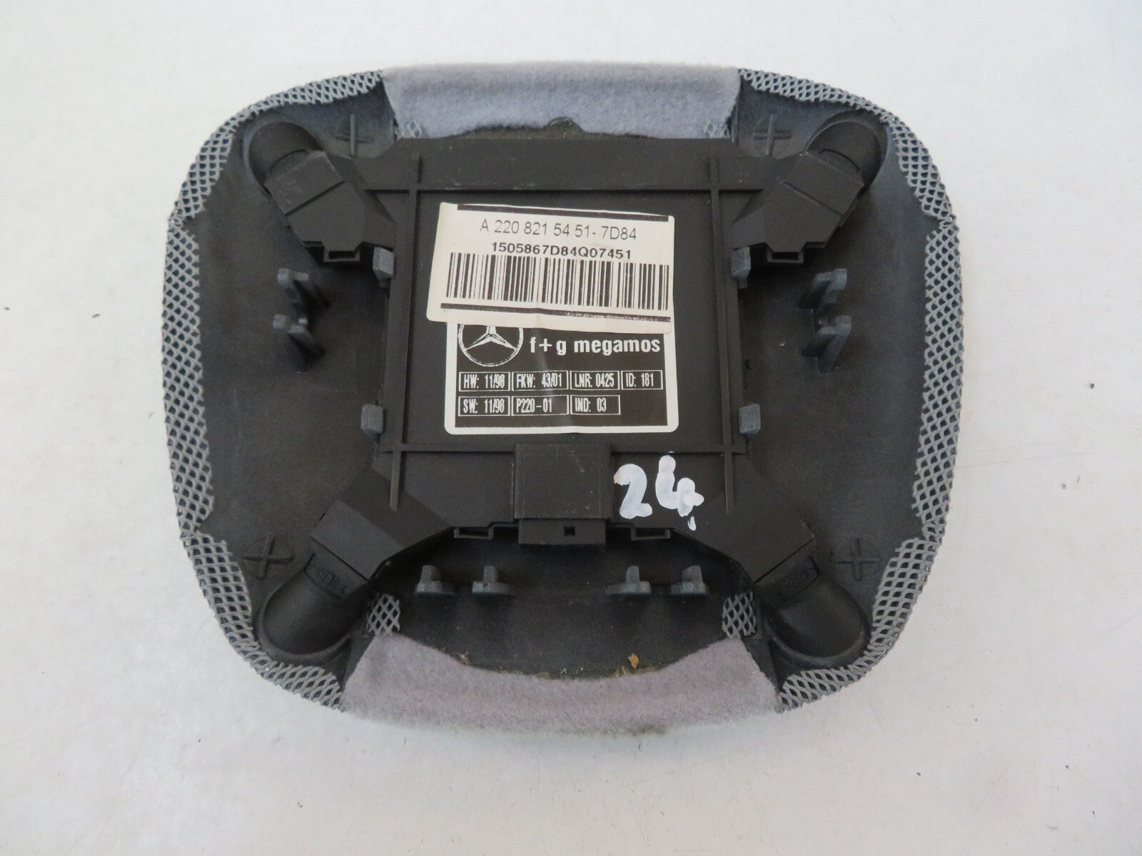 MERCEDES S CLASS W220 ROOF ALARM SENSOR 2208215451 1998-2005 A1415-24