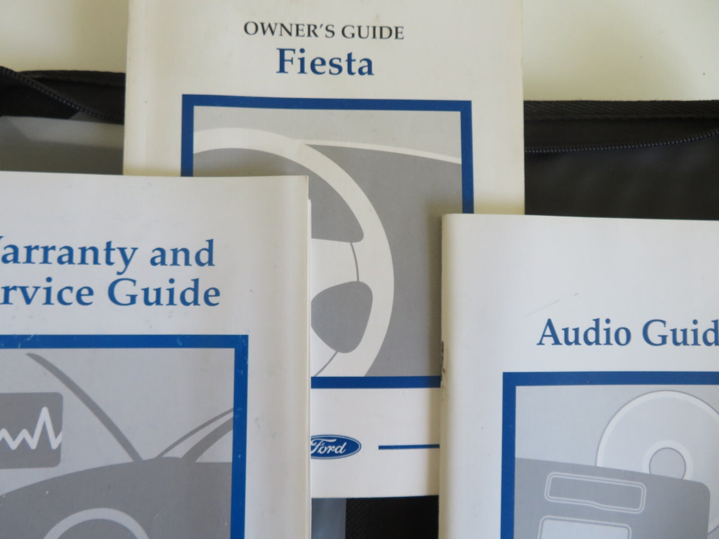 FORD FIESTA MK5 OWNERS MANUAL WITH FOLDER 1999-2002 HM2-5