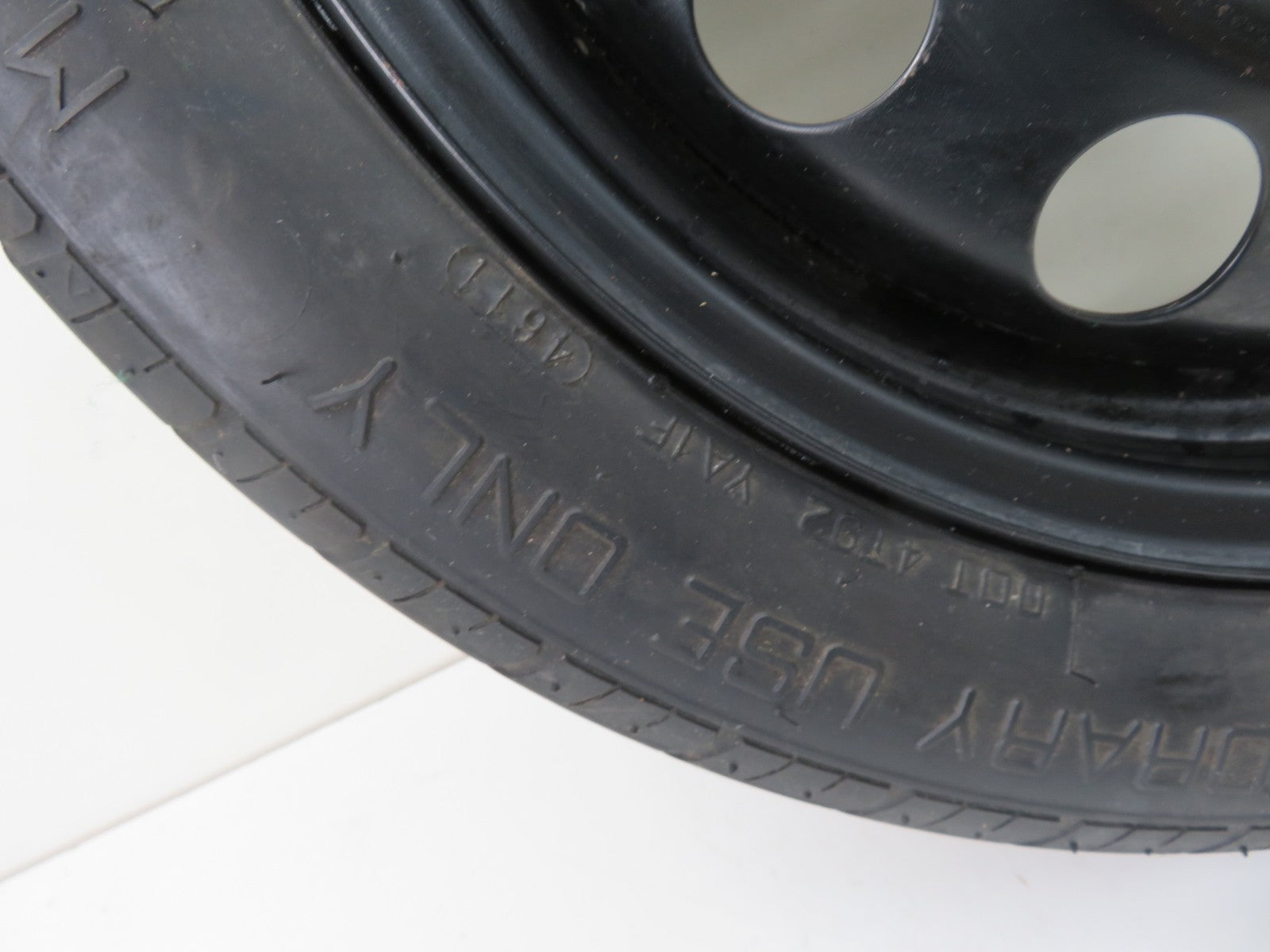 VOLKSWAGEN VW GOLF MK6 R16 16" SPARE WHEEL SPACE SAVER 2009-2013