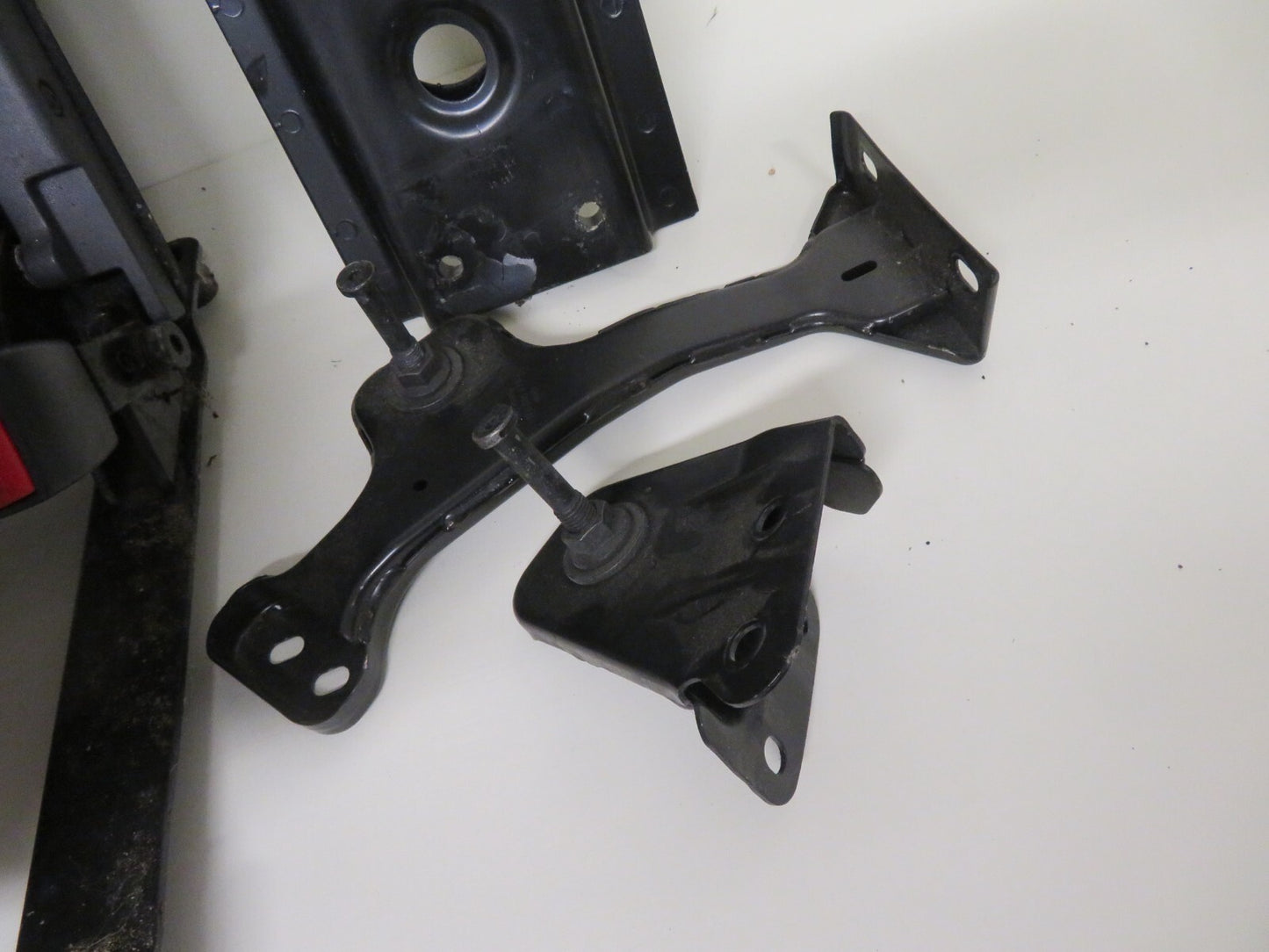 VOLKSWAGEN VW TOURAN REAR THIRD ROW CLOTH SEATS CADDY 2K 2003-2009