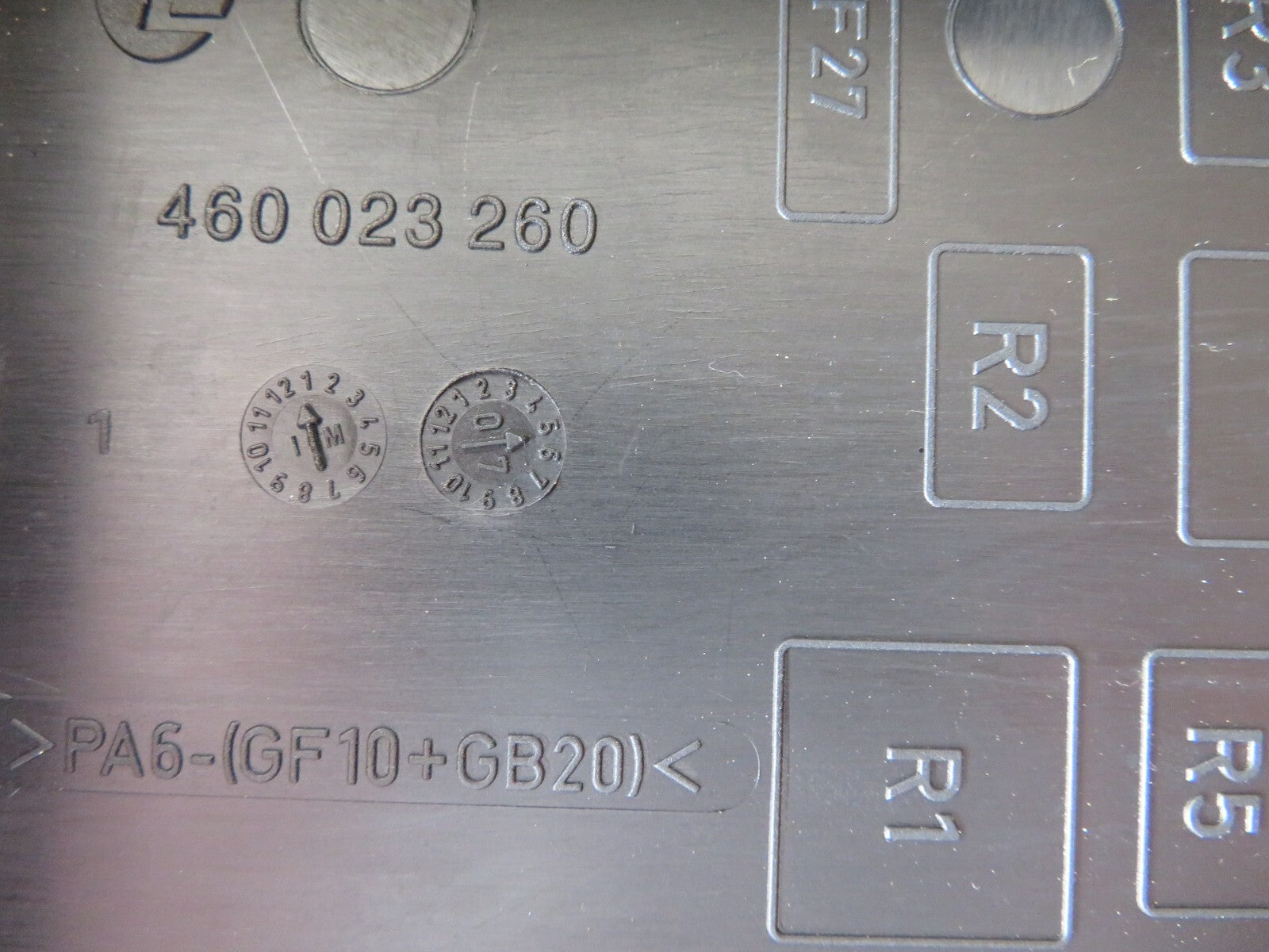 SAAB 9-3 FRONT FUSE BOX COVER 460023260 2004-2007 AMS1455