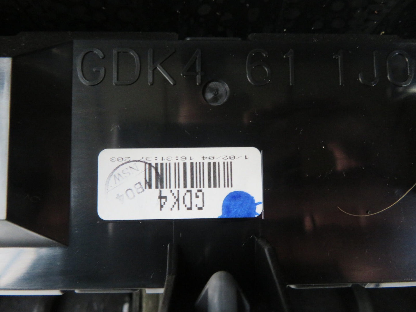 MAZDA 6 INFO DISPLAY SCREEN GDK4611J0 2008-2012 AMS1458-1